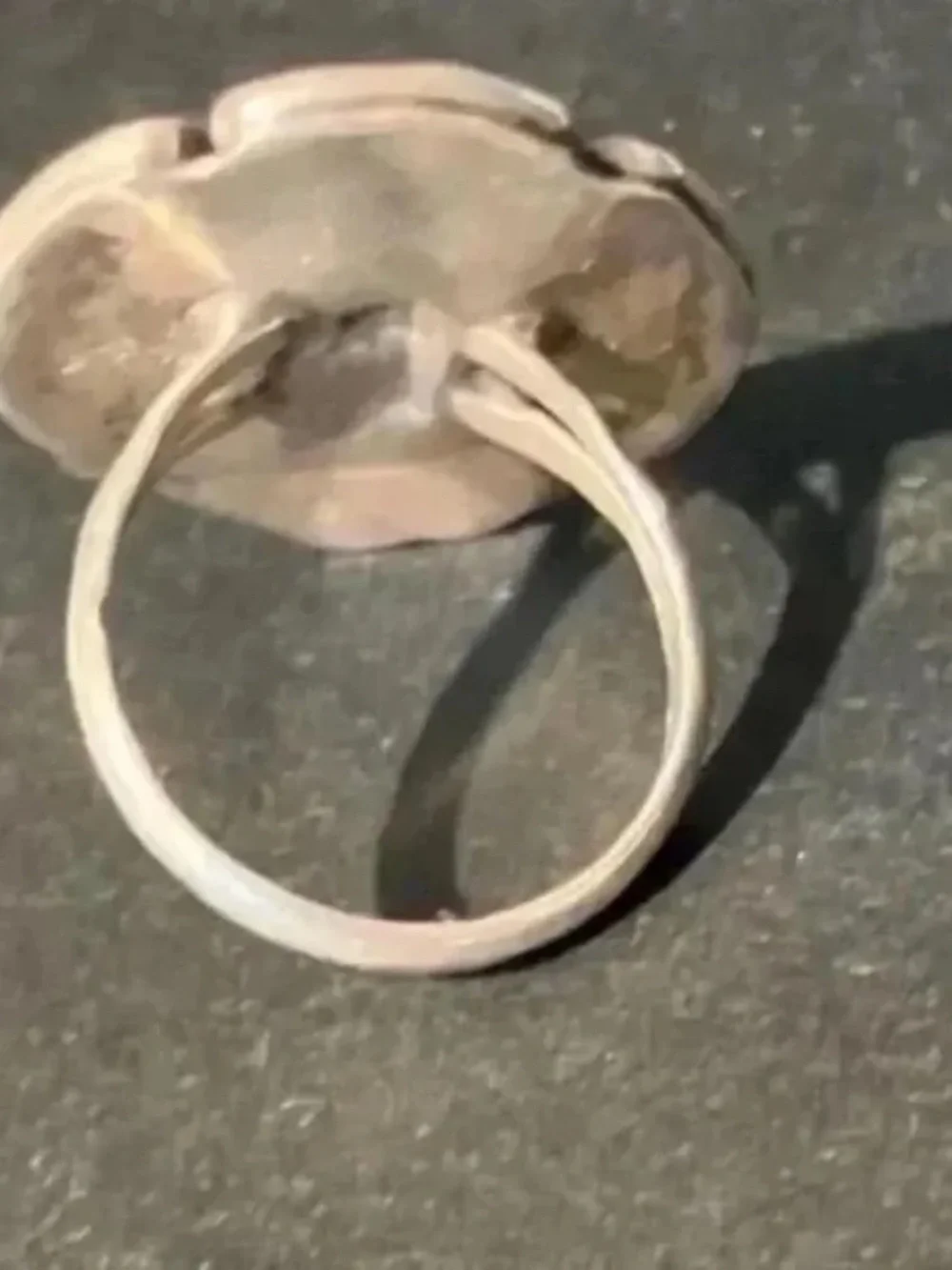 Vintage statement rings (2) Sz 8.5
